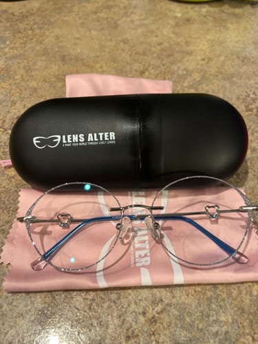 Customer photo review of Teddy Eyeglasses