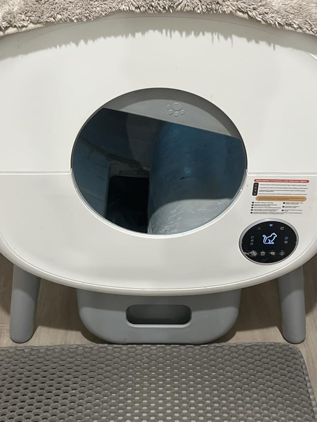 Customer photo review of Cumrige M2 Smart Self-Cleaning Litter Box | 95L Extra-Large Automatic Cat Litter Box