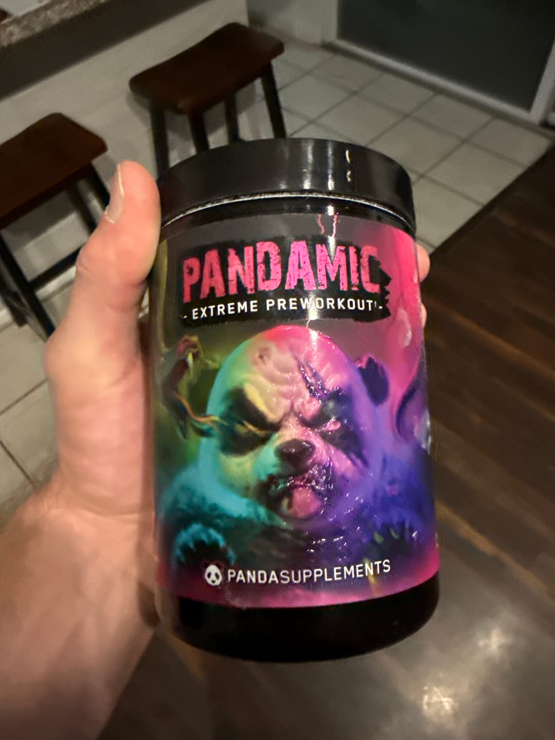 Customer photo review of PANDAMIC PRE-WORKOUT