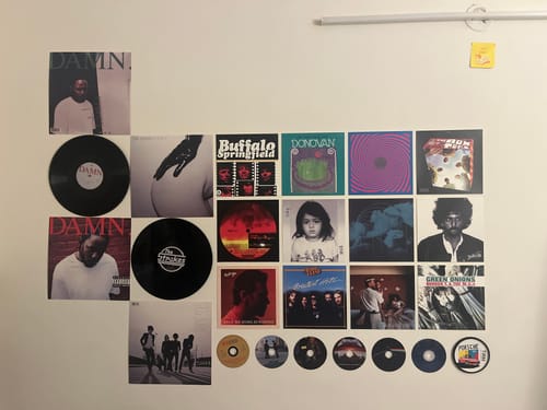 Customer photo review of VINYL RECORDS - THE STROKES
