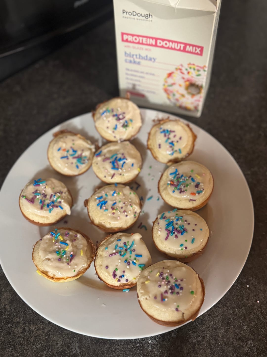 Customer photo review of Standard Flavors Protein Donut Mixes - One Time Purchase