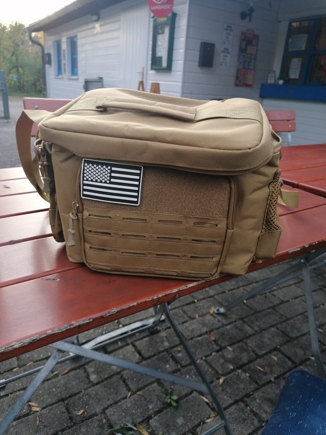 Customer photo review of Robuste Isoliertasche für unterwegs