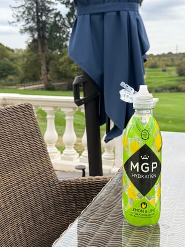 Customer photo review of MGP Lemon & Lime Hydration Drink Zero Sugar (12 pack, £1.83 per bottle)