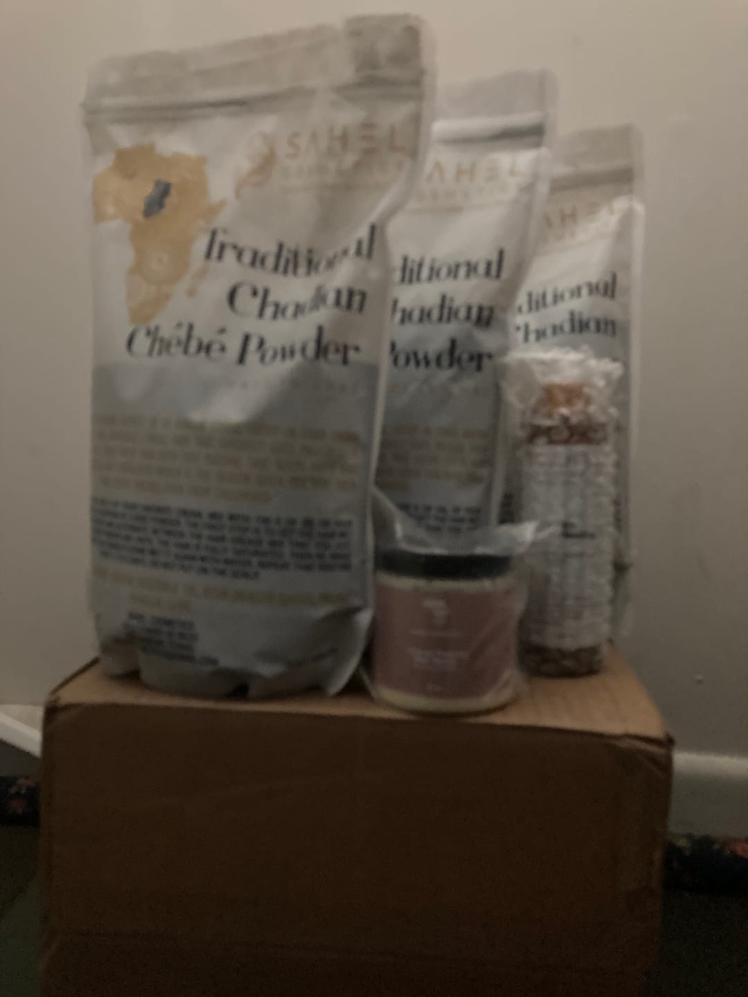 Customer photo review of Chebe  Powder 1kg
