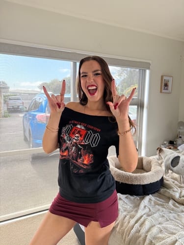 Customer photo review of The Rock 2000 Good Counts T-Shirt