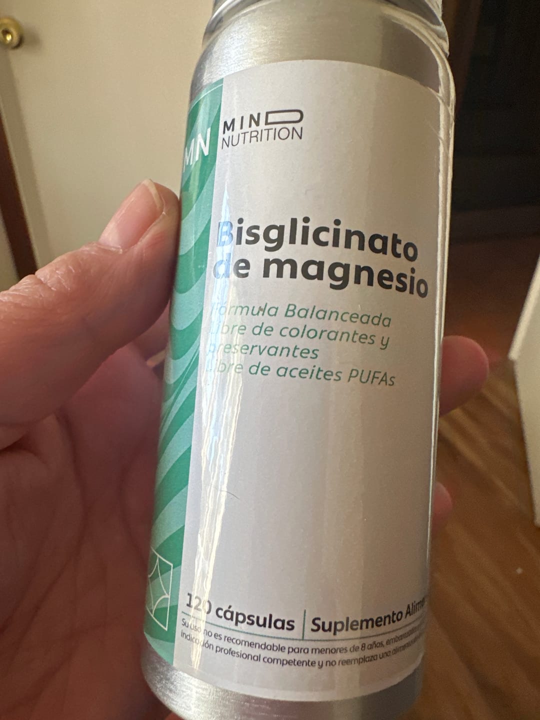 Customer photo review of Bisglicinato de Magnesio MN