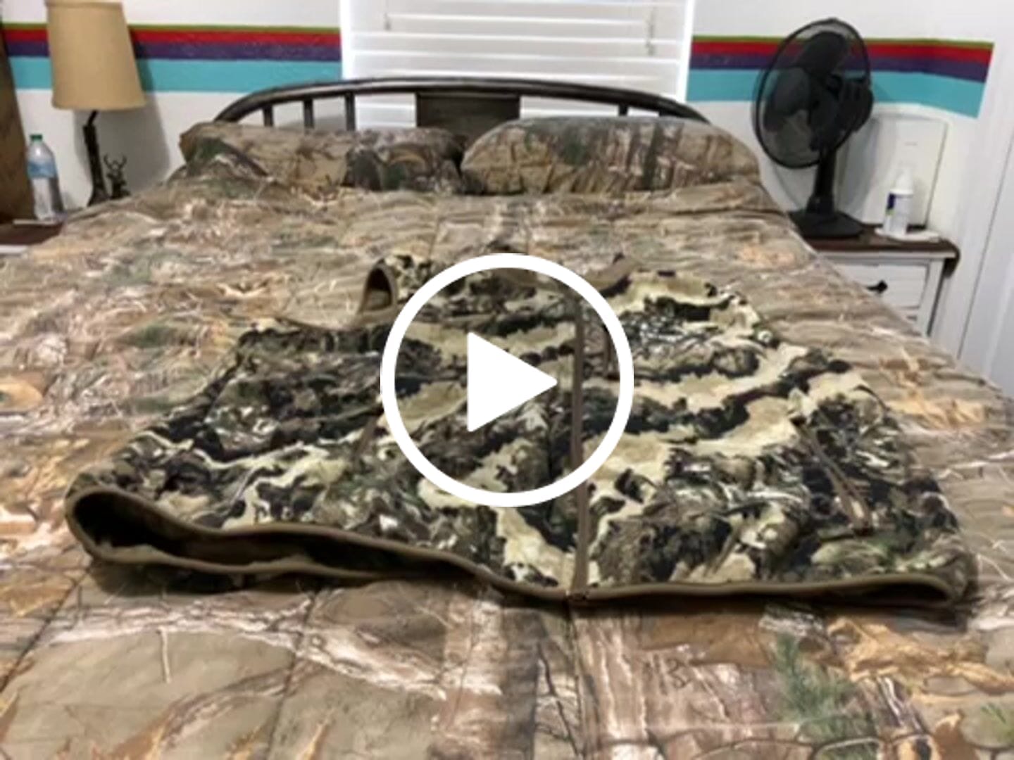 Customer video review of ThermCore Men's Heated Vest Double-Sided Polar Fleece Hunting Vest