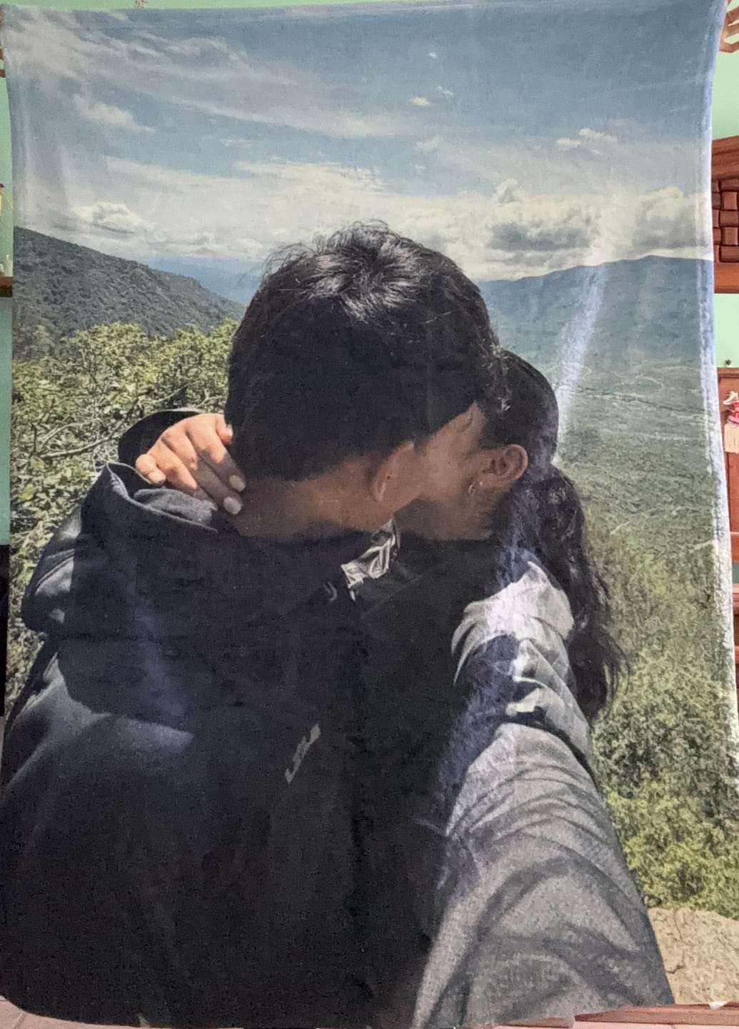 Customer photo review of Cobija frazada personalizable
