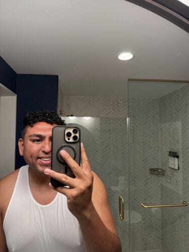 Customer photo review of chulo tallow hair pomade
