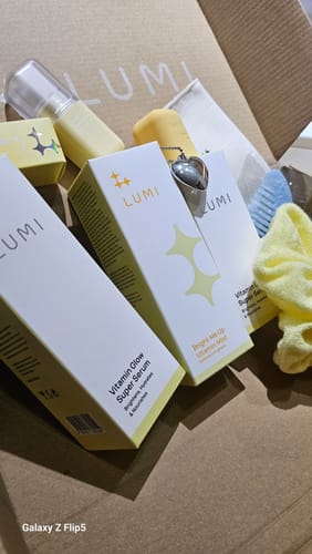 Customer photo review of Vitamin Glow Super Serum