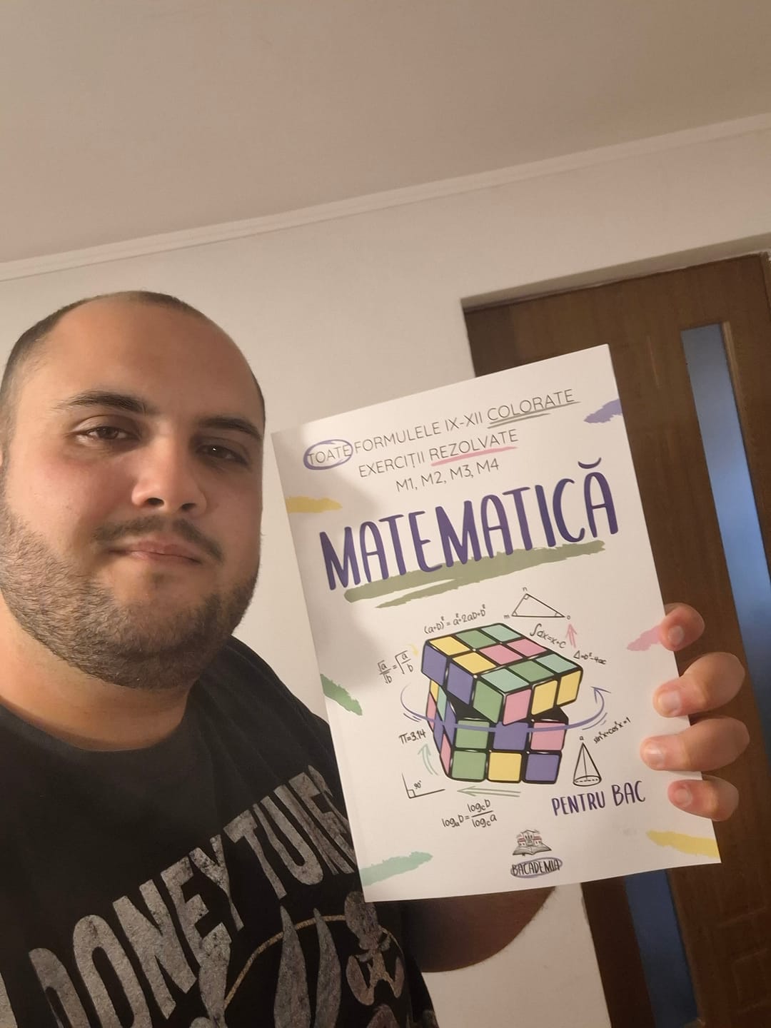 Customer photo review of Carte Matematică Bacalaureat (M1, M2, M3, M4) Bacademia