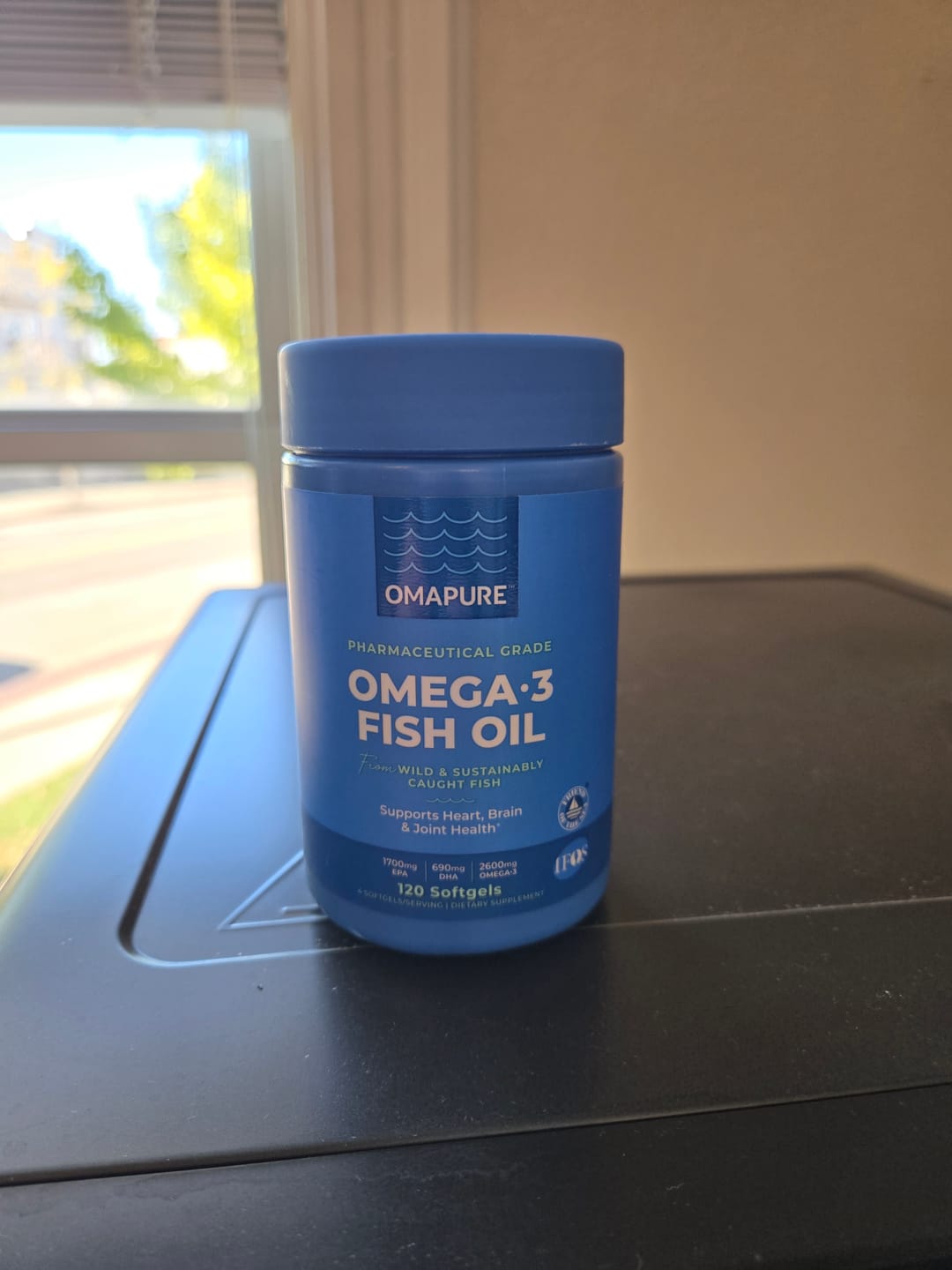 Customer photo review of OMAPURE Omega-3 Fish Oil