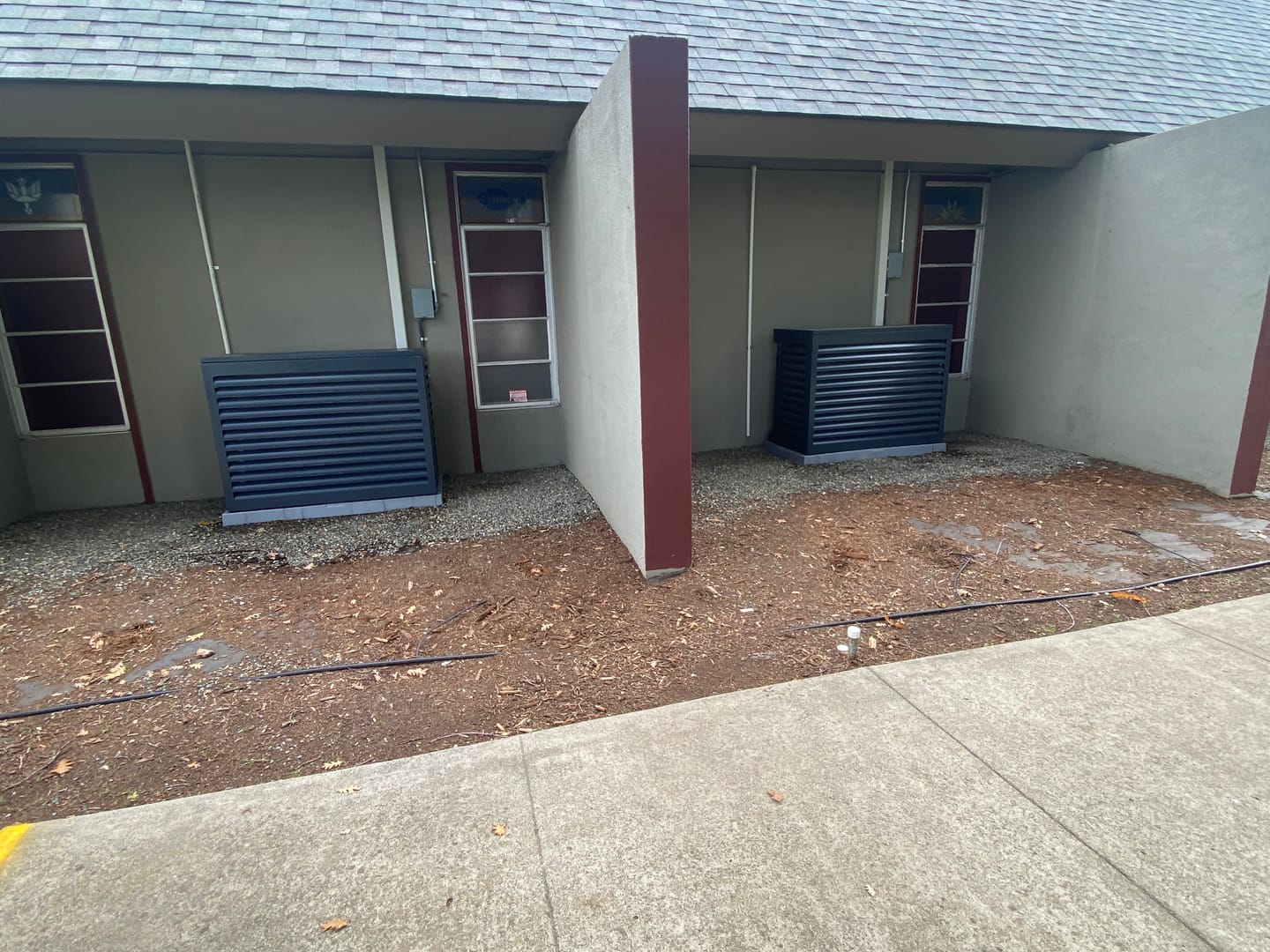 Customer photo review of Mini-Split AC Cover - Black