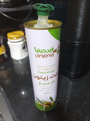 Customer photo review of زيت زيتون اكسترا فيرجن نصف لتر معدن غذائي