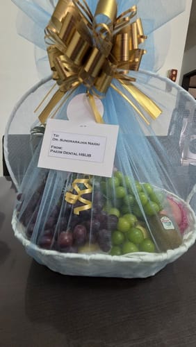 Customer photo review of Redang Luxe Fruit Basket [Malaysia]