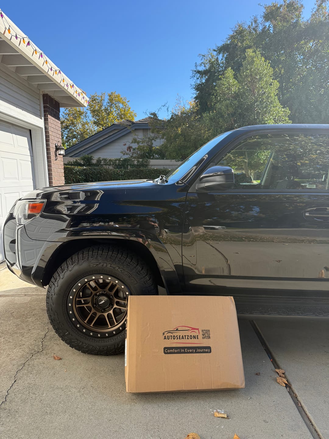 Customer photo review of Premium Custom-Fit Seat Covers