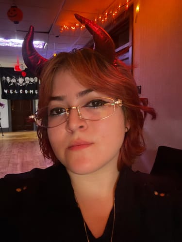 Customer photo review of Ottilie Eyeglasses