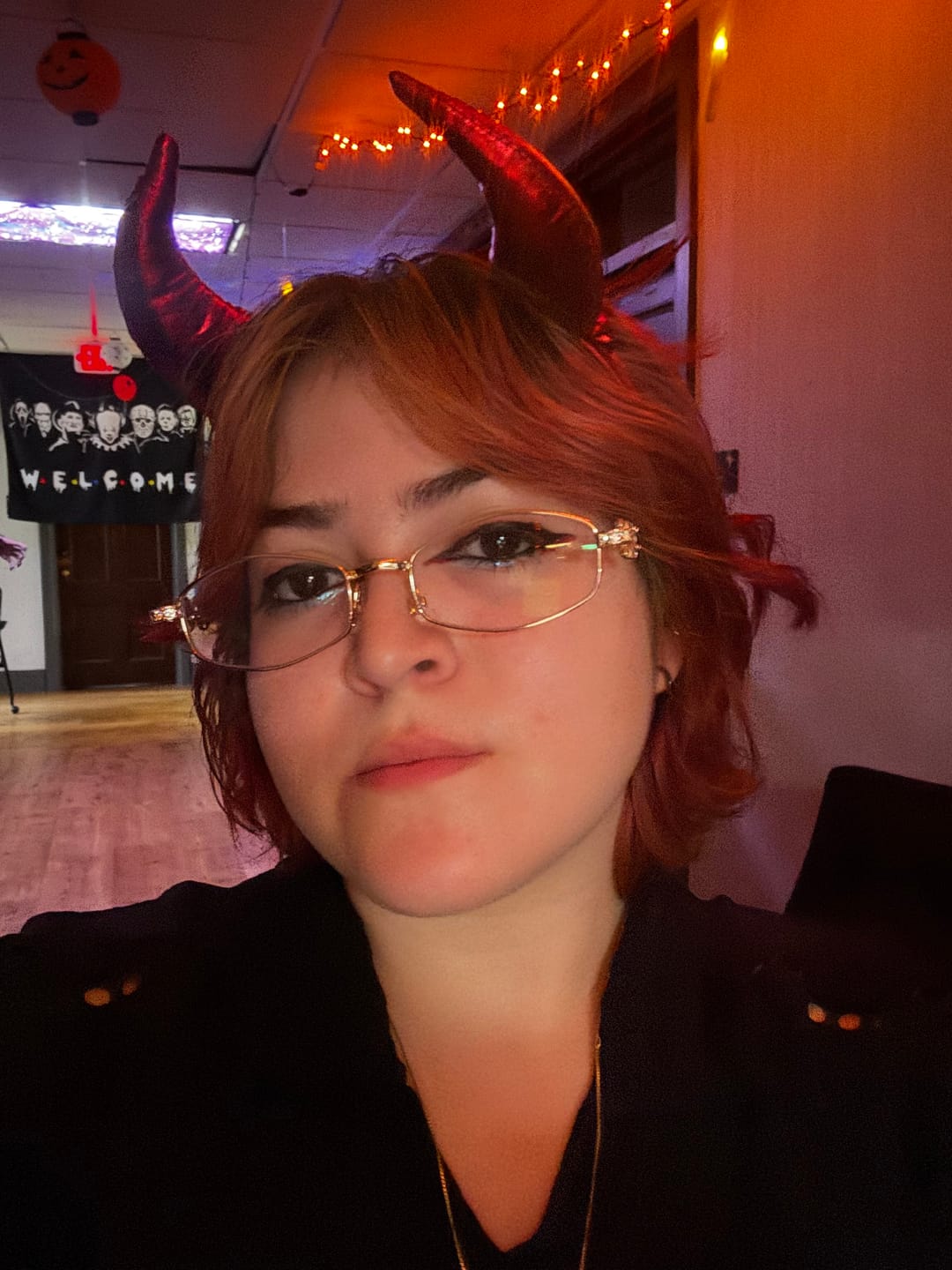 Customer photo review of Ottilie Eyeglasses