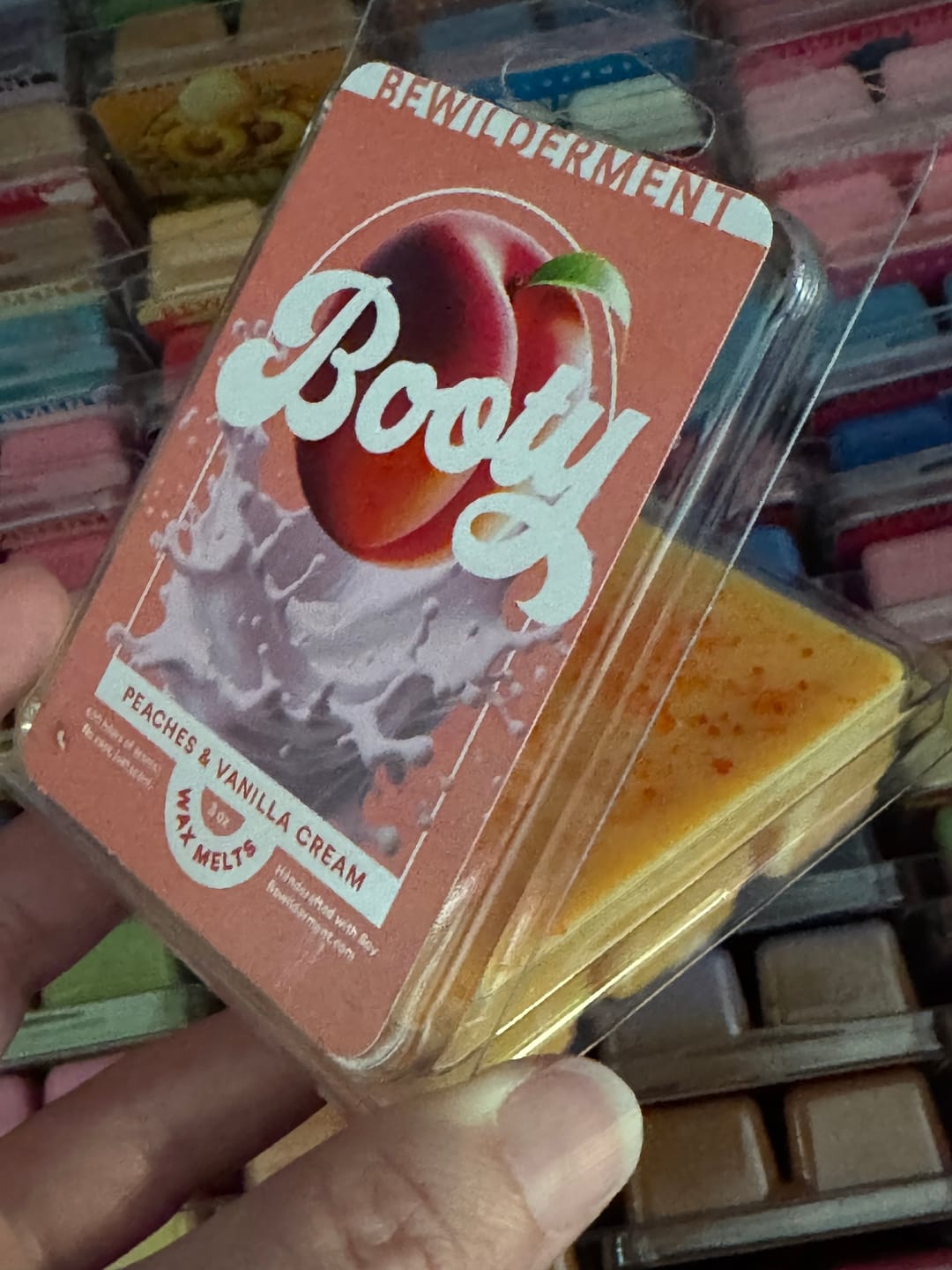 Customer photo review of Booty Wax Melts