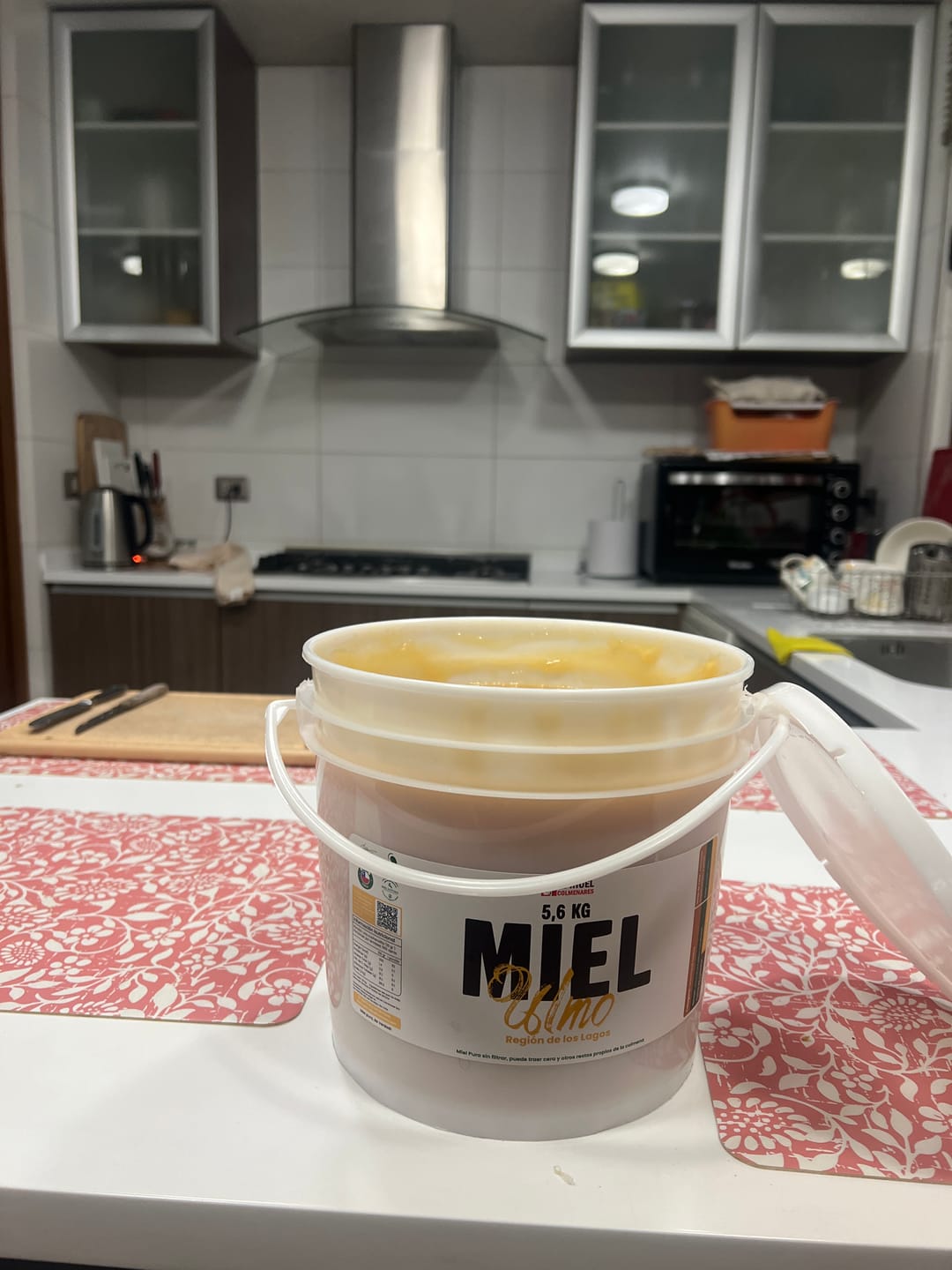 Customer photo review of Balde Miel de Ulmo 5,6 kg