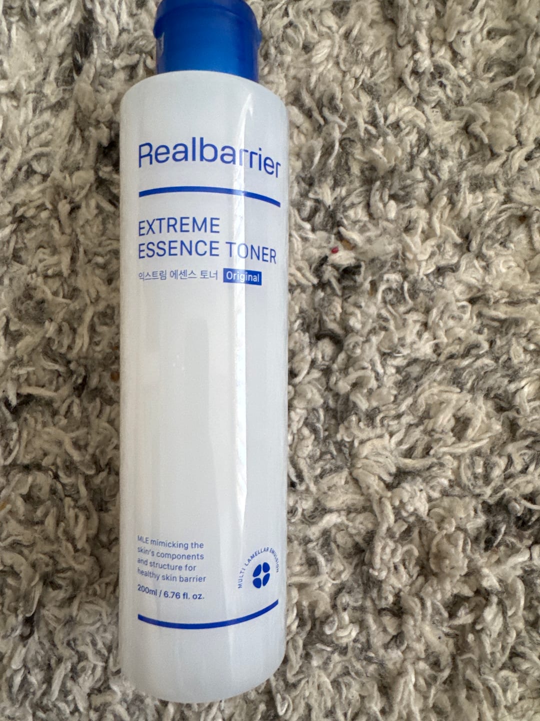 Customer photo review of Mitrinošs toniks Real Barrier Extreme Essence Toner