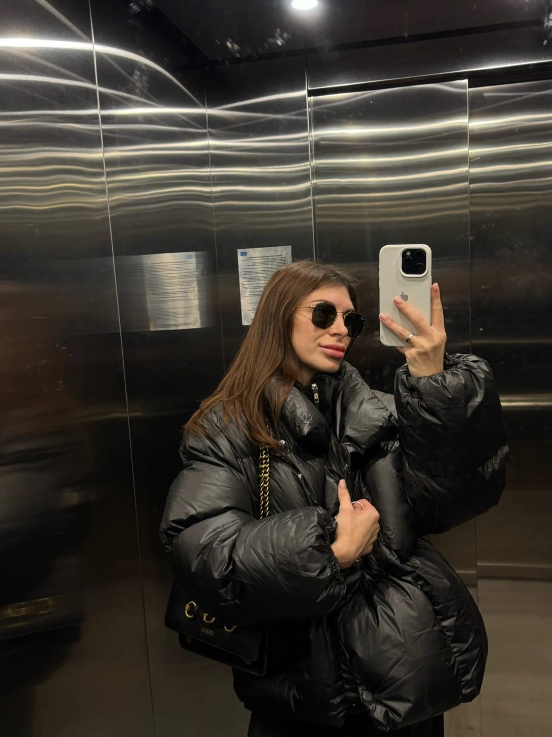 Customer photo review of Darcy Puffer Jacket