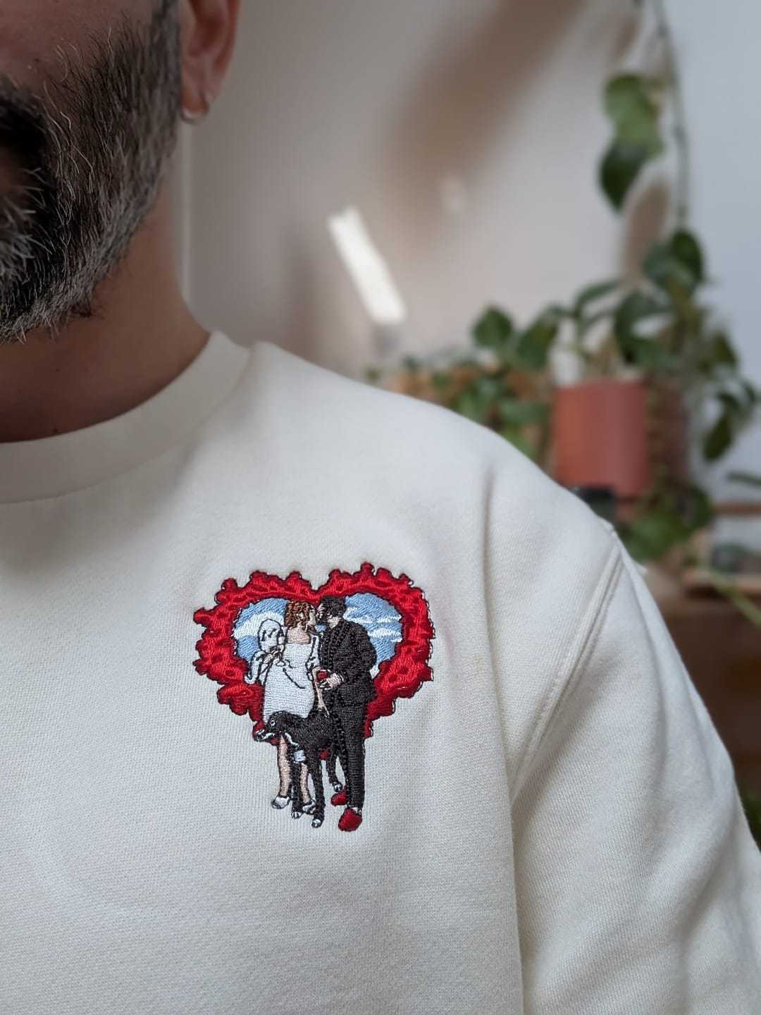 Customer photo review of CUSTOM PET CREWNECK