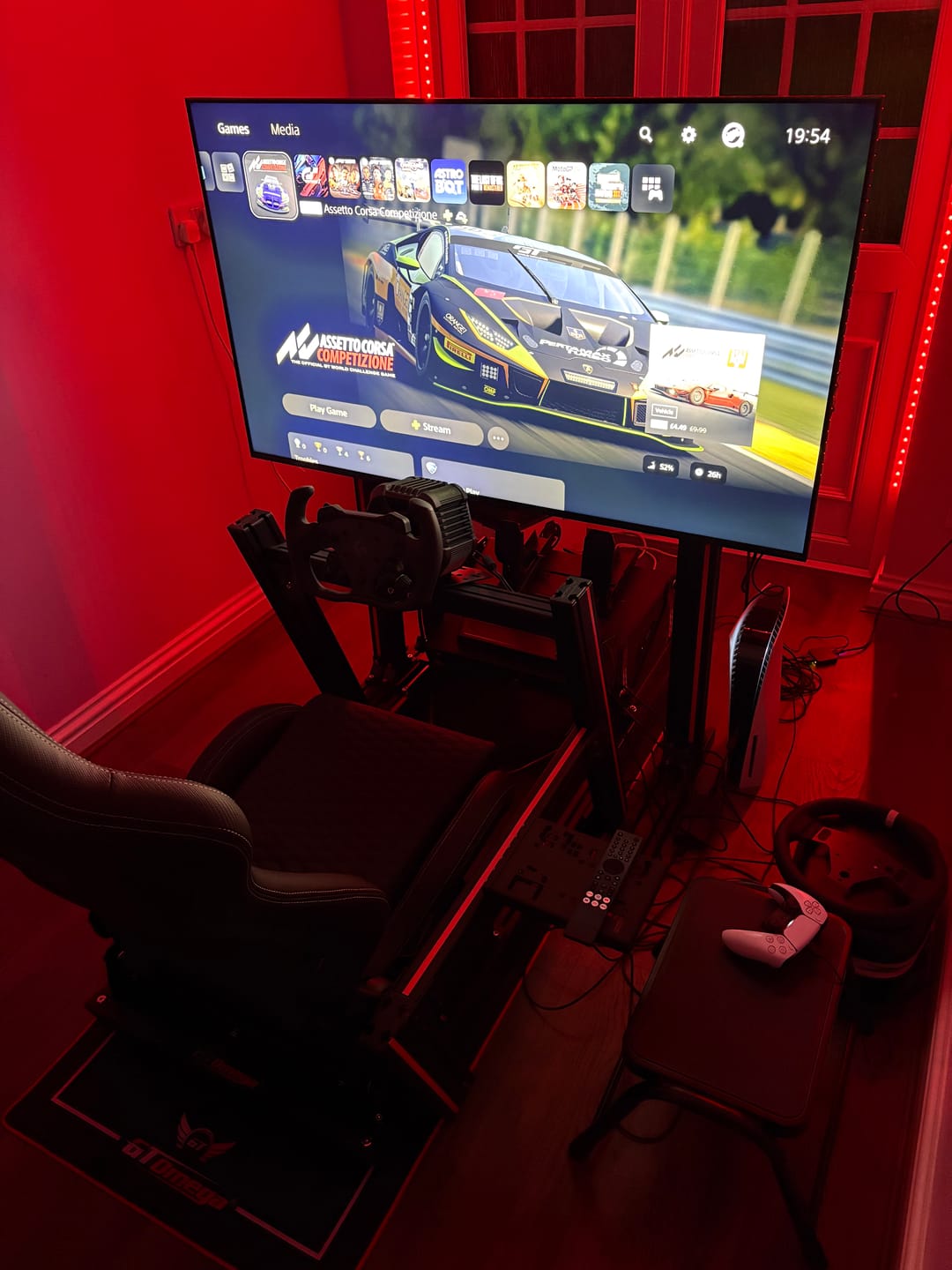 Customer photo review of XL RS Simulator Seat V2
