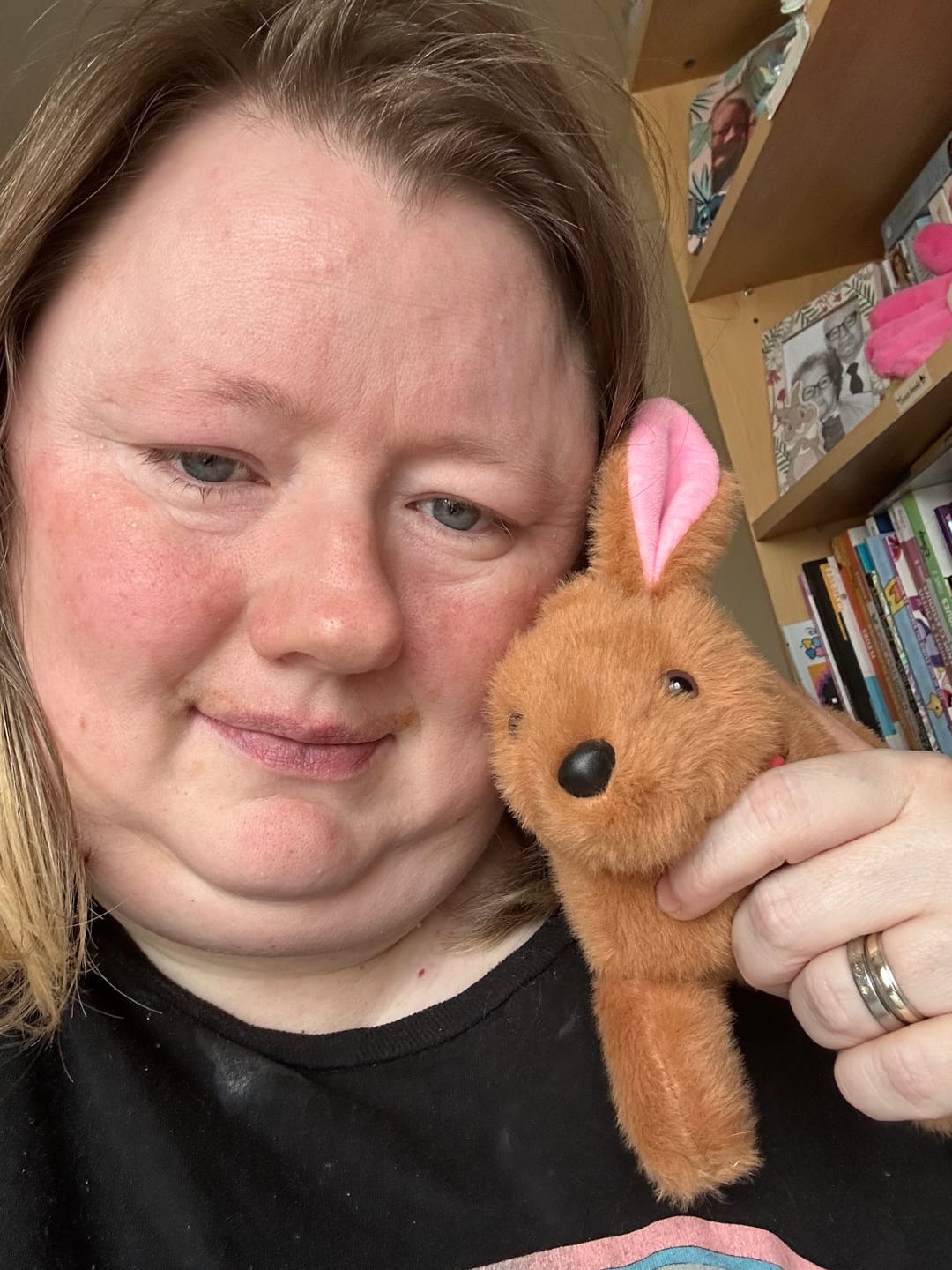 Customer photo review of Brenda the Bunny