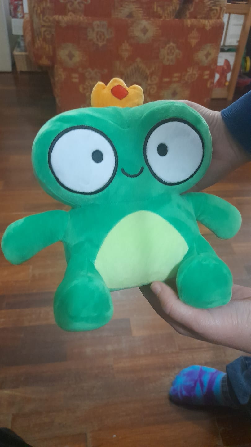 Customer photo review of Peluche Rupert + Albo Gioca e Colora!