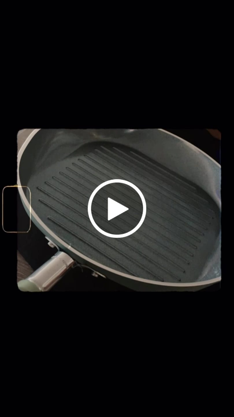 Customer video review of Coperchio per bistecchiera 30cm