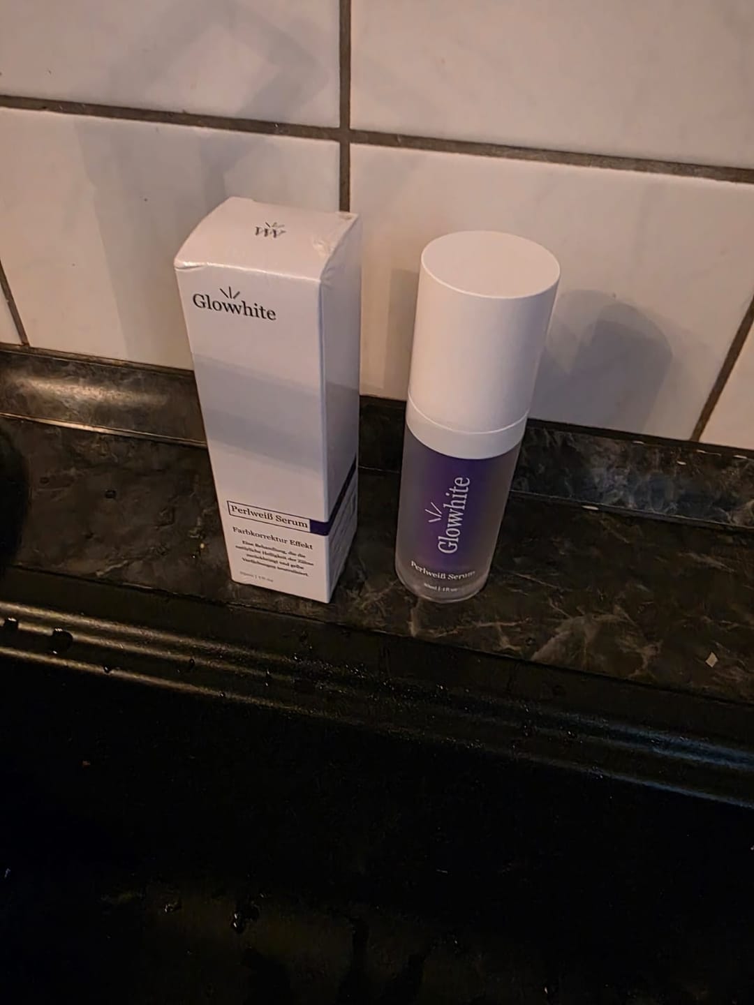 Customer photo review of Glowhite - Perlweiß Serum
