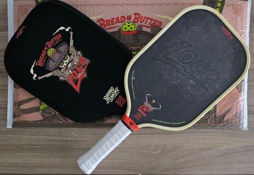 Customer photo review of The Loco 16mm Pickleball Paddle- Elongated (PRE-ORDER) (READ DESCRIPTION)