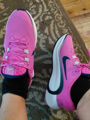 Customer photo review of Nike Infinity Flow 'Playful Pink' GS