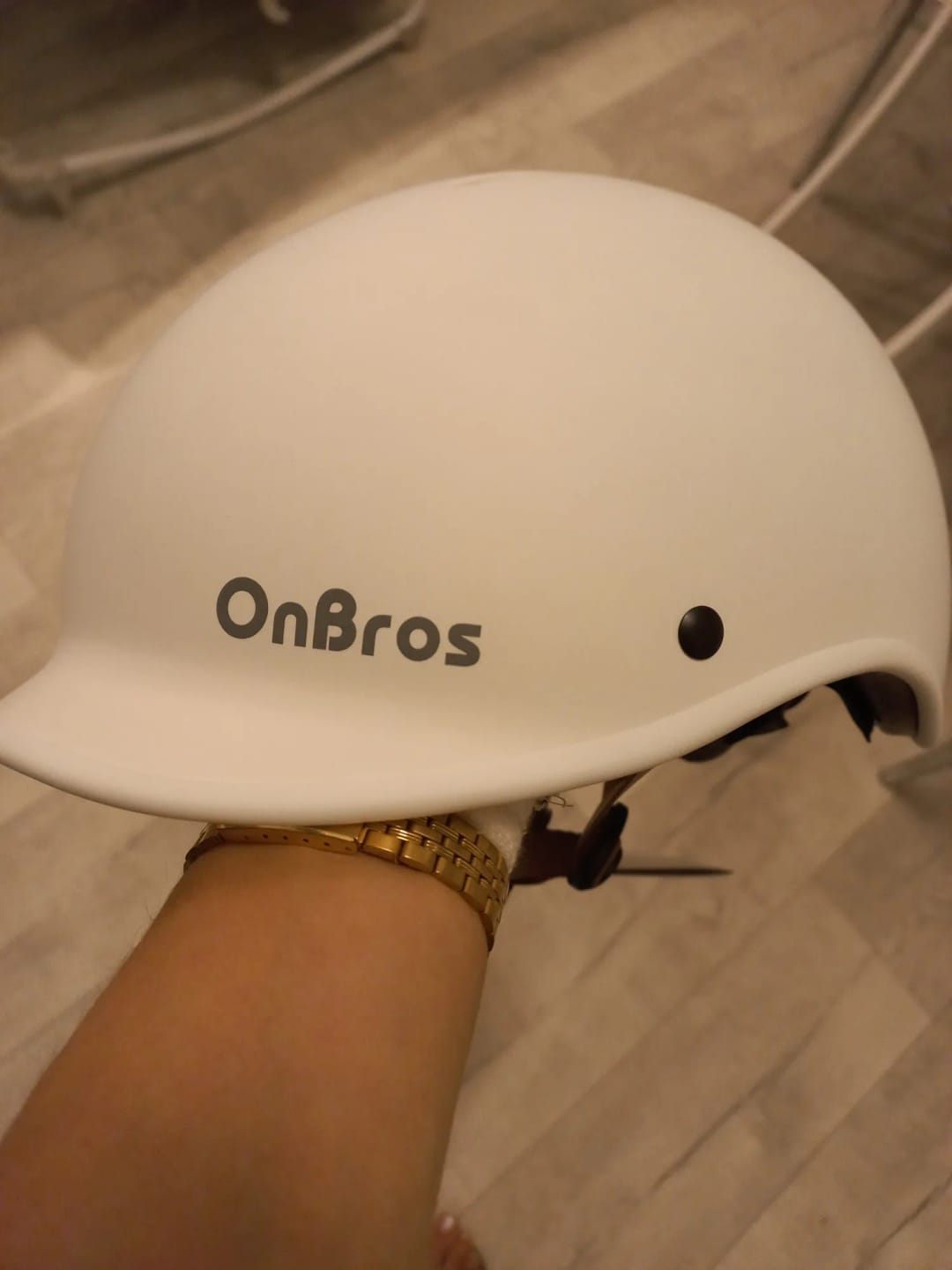 Customer photo review of Casque Urban Ride – Un casque de vélo élégant et confortable