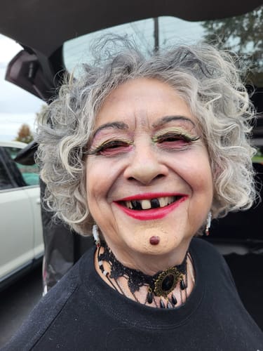 Customer photo review of Ben Nye Tooth Color Makeup