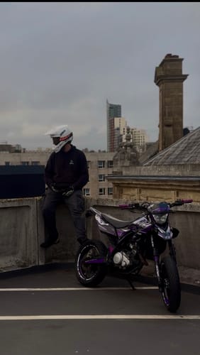 Customer photo review of SLICK RACING - GRAPHICS KIT