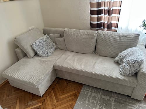 Customer photo review of Narożnik NEO BP sztruks