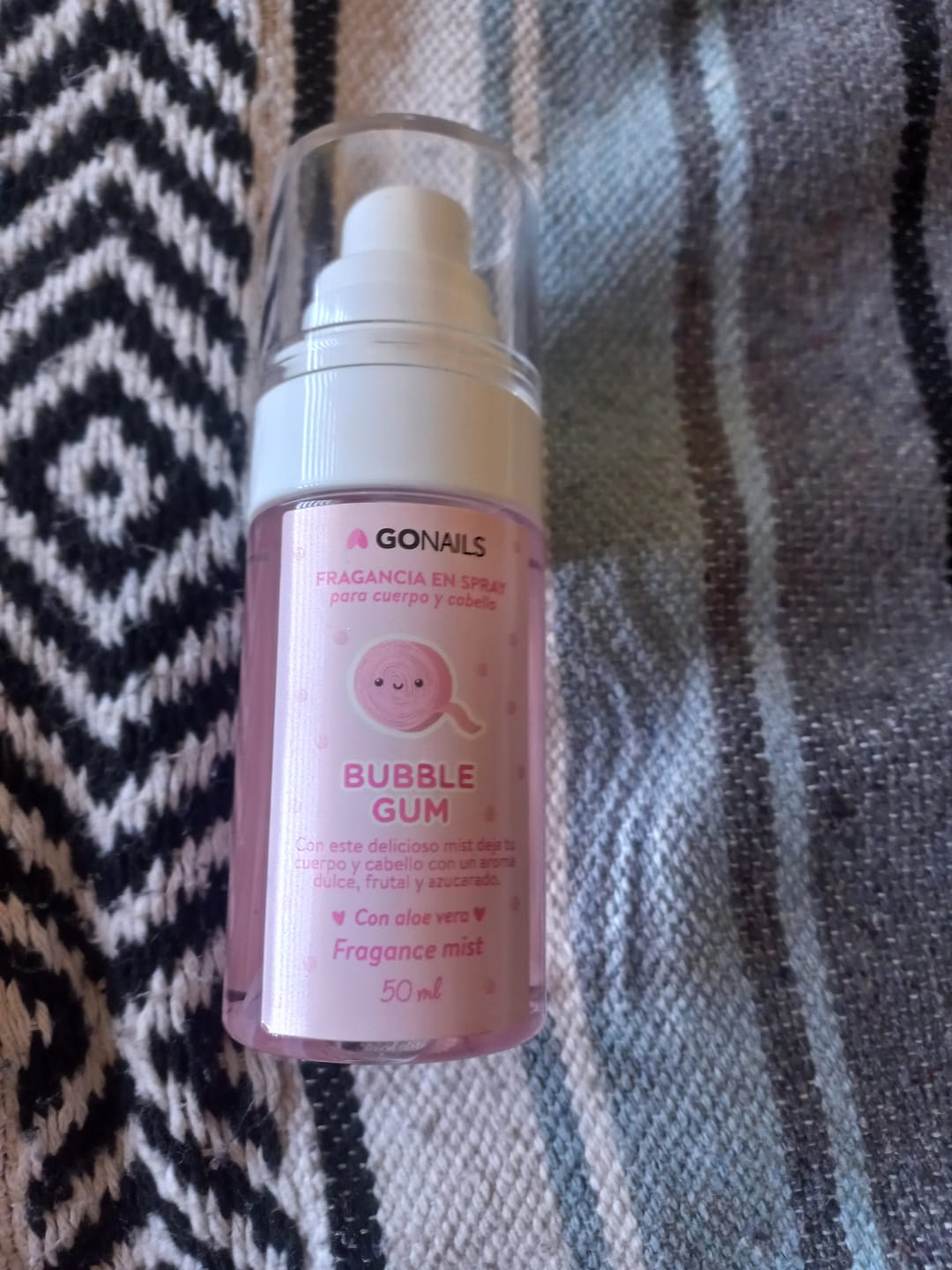 Customer photo review of Fragancia Corporal - Bubble Gum