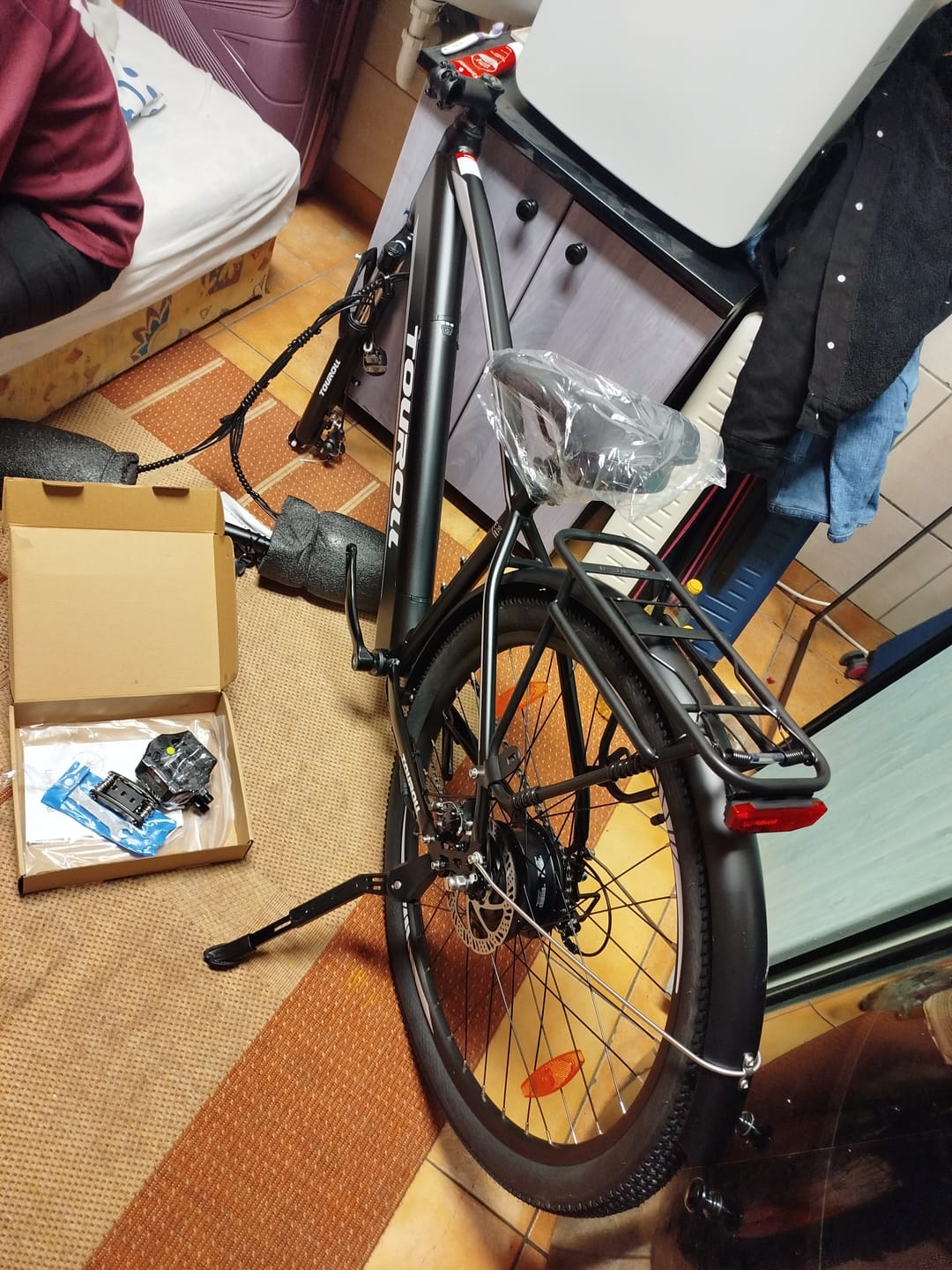 Customer photo review of Touroll J1 Trekking Electric Bike
