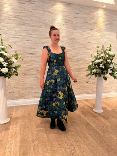 Customer photo review of Vale A-Line Dress by Bariano - RENTAL