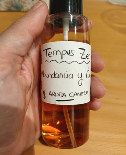 Customer photo review of Spray Abundancia y Éxito || Aroma Canela