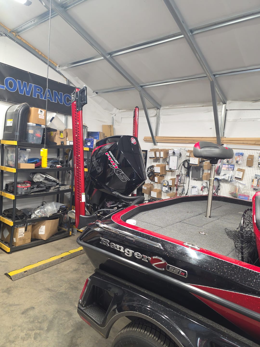 Customer photo review of Power-Pole ONE Pump Dual Blade Anchor Kit
