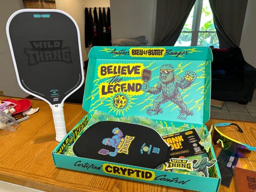 Customer photo review of The Wild Thang 16mm Pickleball Paddle