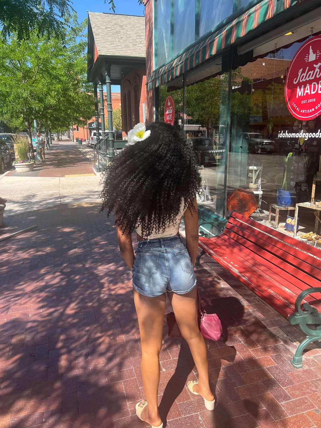 Customer photo review of Freetress Crochet Braid - BOHEMIAN BRAID 20"