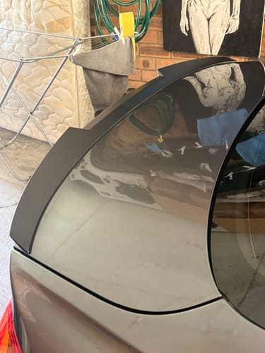 Customer photo review of Carbon Fibre Rear Boot Spoiler for BMW 4 Series【F32 Coupe 440i 435i 430i 428i 420i/d】【M4 Style】