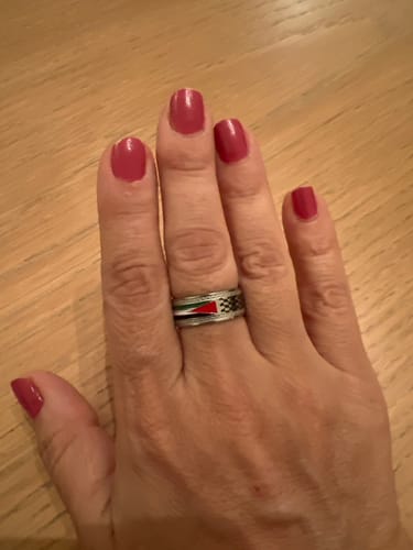 Customer photo review of Palestine Heritage Ring