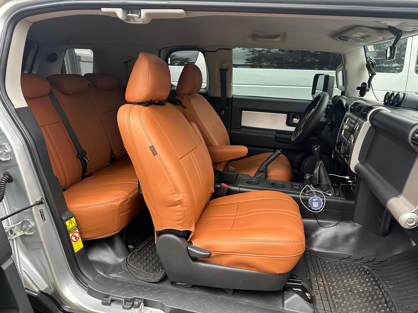 Customer photo review of Premium Custom-Fit Seat Covers