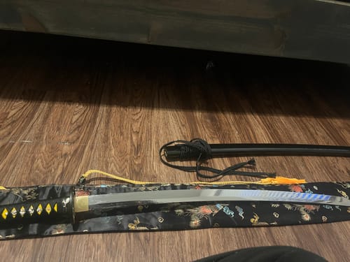 Customer photo review of Mini Katana - Keychain