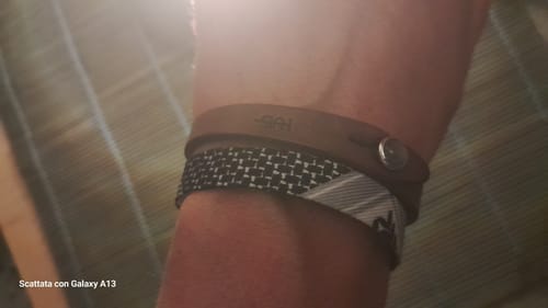 Customer photo review of Keffiyeh Bracelet